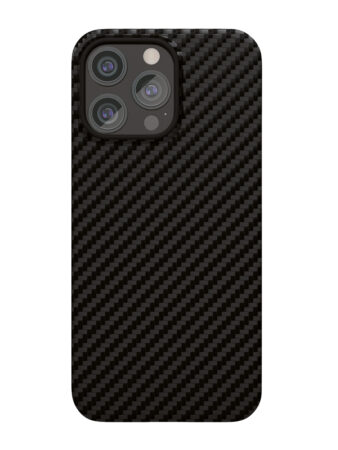 Чехол защитный VLP Kevlar Case с MagSafe для iPhone 15 Pro, черный