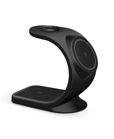 Беспроводное зарядное устройство VLP Powerstand 3in1 для Samsung, черное