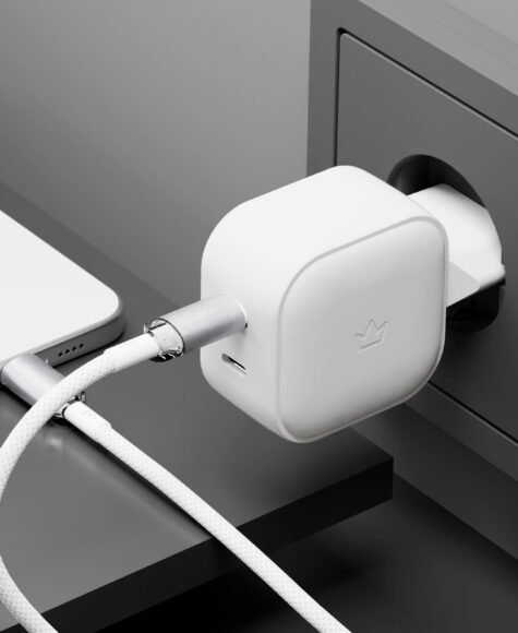 Сетевое зарядное устройство VLP G-Charge 45Вт USB-C+USB-C, PD, QC, белый