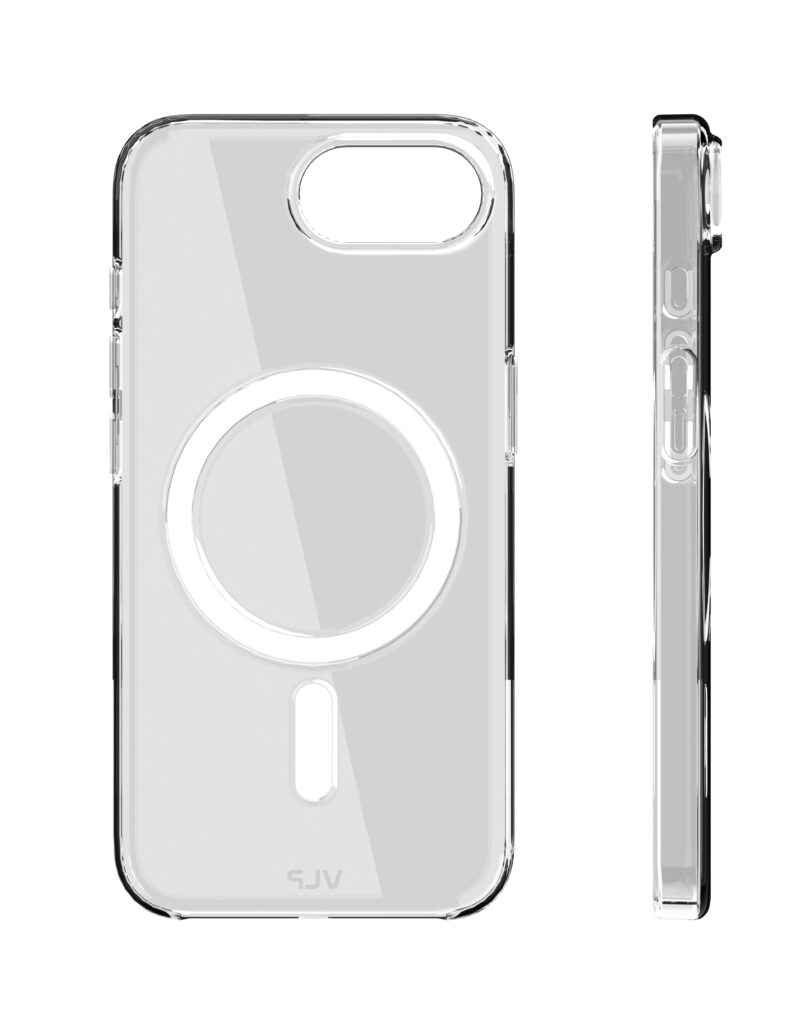 Чехол защитный VLP Puro Case с MagSafe для iPhone 16E/17E, прозрачный