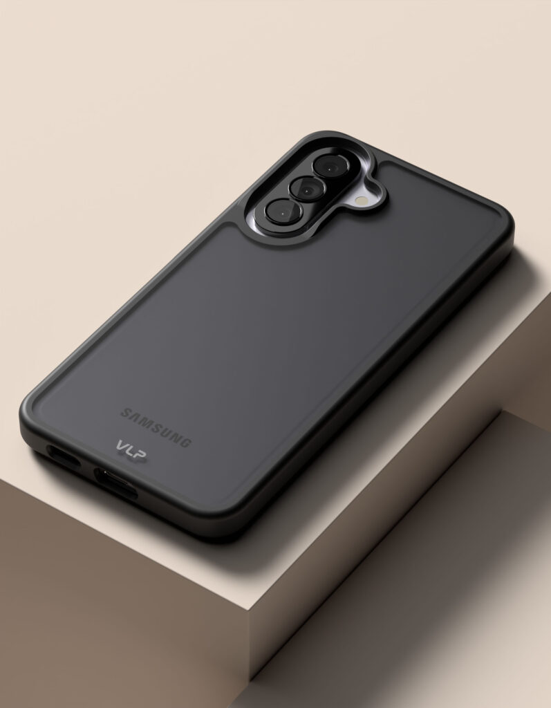 Чехол защитный VLP Haze Case для Samsung A37, черный