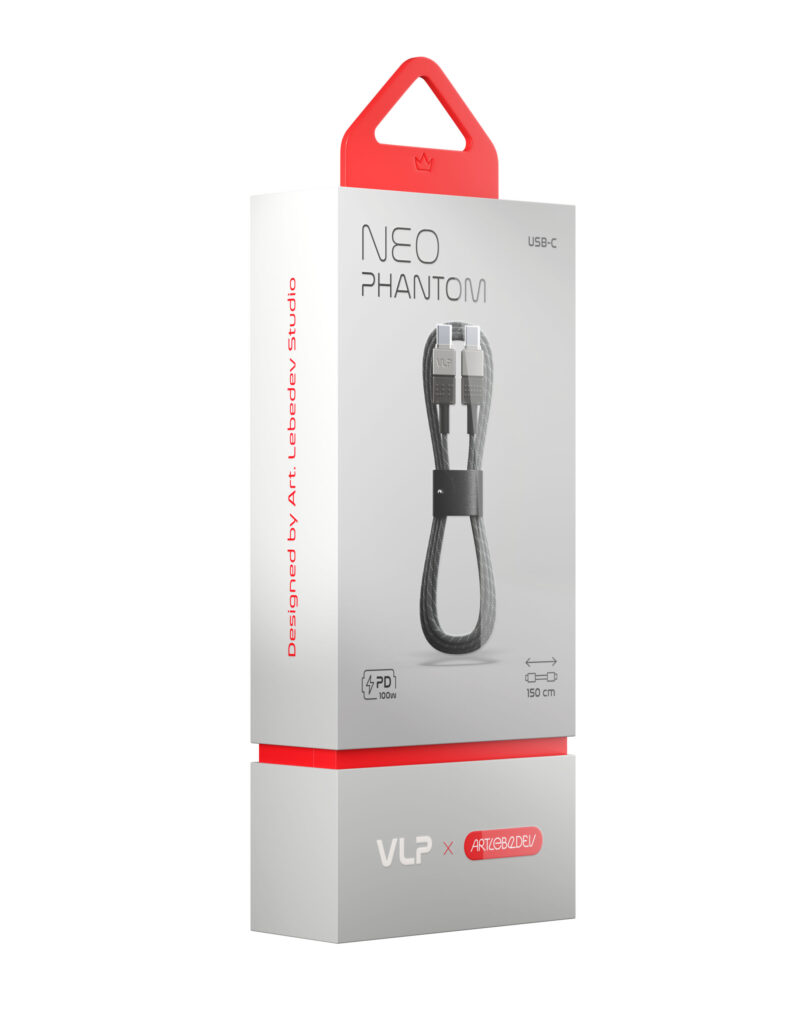 Дата-кабель VLP NEO Phantom USB-C, 100W, 1.5м