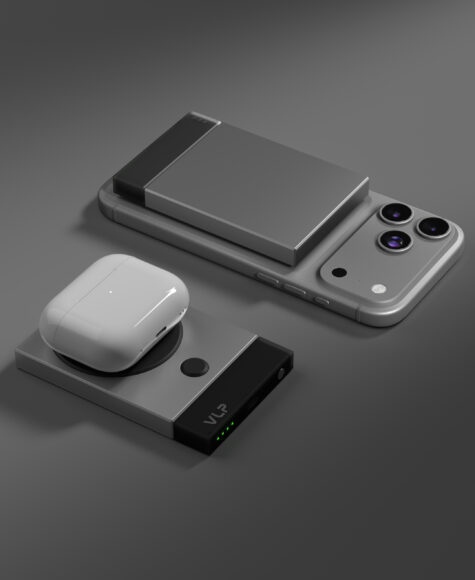 Аккумулятор внешний VLP NEO MagSafe, Qi2.2, 5000 mAh, 3A, USB-C, фантом