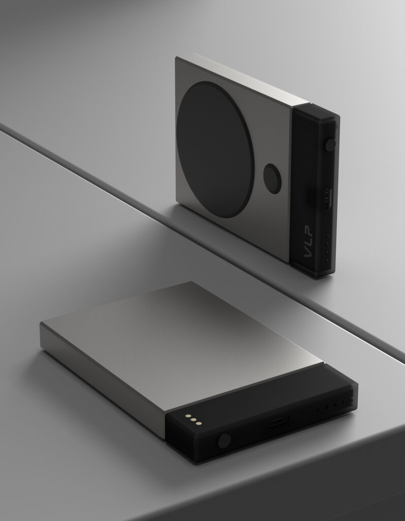 Аккумулятор внешний VLP NEO Phantom MagSafe, Qi2.2, 5000 mAh, 3A, USB-C