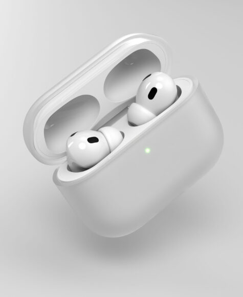 Чехол защитный VLP Grace Case для AirPods Pro 3, матовый прозрачный