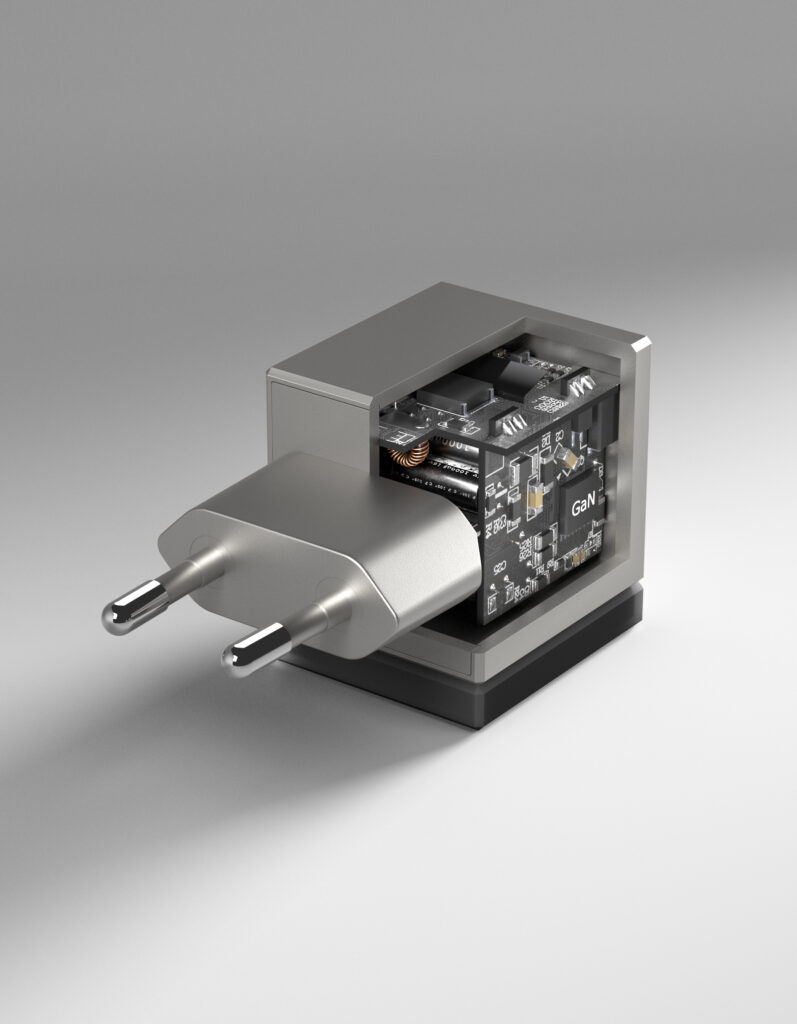 Сетевое зарядное устройство VLP NEO Phantom 45Вт USB-С, PD 3.2 AVS, QC