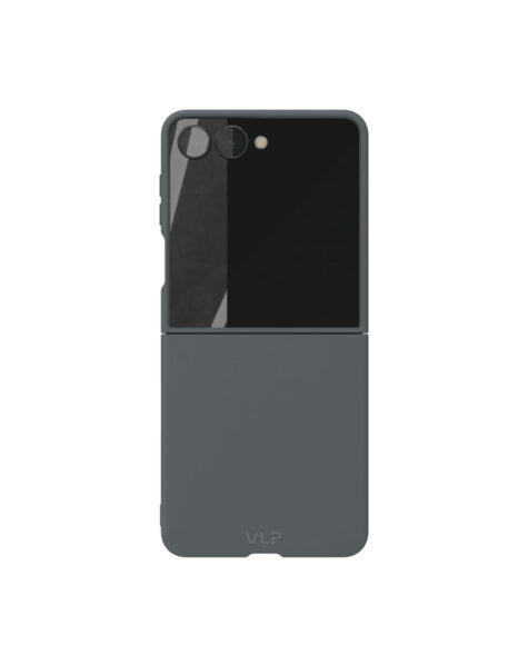 Чехол защитный VLP Flex Case с MagSafe для Samsung Galaxy Z Flip 8, графитовый