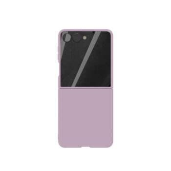 Чехол защитный VLP Flex Case с MagSafe для Samsung Galaxy Z Flip 8, розовый