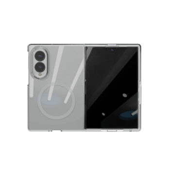 Чехол защитный VLP Puro Case с MagSafe для Samsung Galaxy Z Fold 8, прозрачный