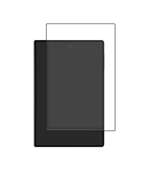 Стекло защитное 2.5D VLP Premium Shield для Samsung Galaxy Z Fold 8 с черной рамкой