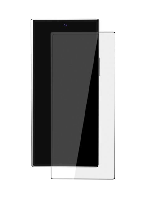 Стекло защитное 2.5D VLP Premium Shield для Samsung Galaxy Z Fold 8 Ultra/Fold 7 с черной рамкой