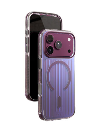 Чехол защитный VLP Pulse Case с MagSafe для iPhone 18 Pro, темно-вишневый