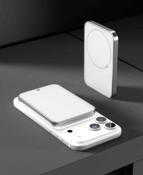 Аккумулятор внешний VLP Diamond Energy MagSafe, Qi2, SSB 5000 mAh, 3A, USB-C, белый