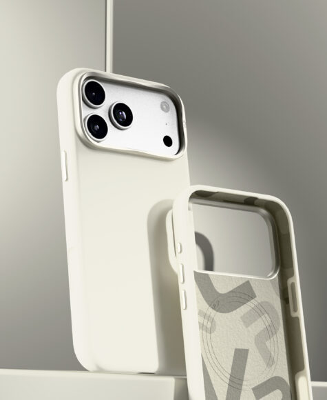 Чехол защитный VLP Aster Pro Case с MagSafe для iPhone 18 Pro, белый