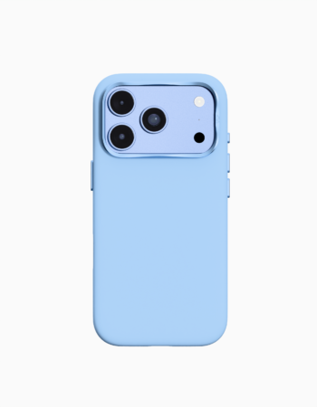 Чехол защитный VLP Aster Pro Case с MagSafe для iPhone 18 Pro, голубой