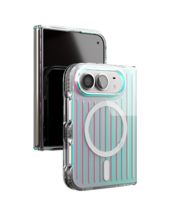 Чехол защитный VLP Pulse Case с MagSafe для iPhone Duo, перламутр