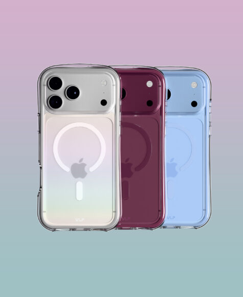 Чехол защитный VLP Bubble Case с MagSafe для iPhone 18 Pro Max, перламутр