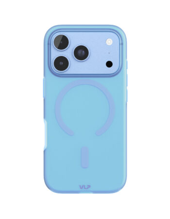 Чехол защитный VLP Sorbet Case с MagSafe для iPhone 18 Pro, голубой