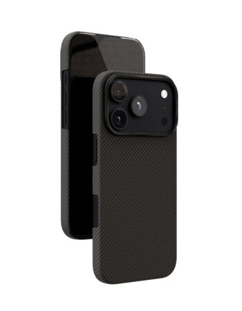 Чехол защитный VLP Kevlar Case с MagSafe для iPhone 18 Pro, черный