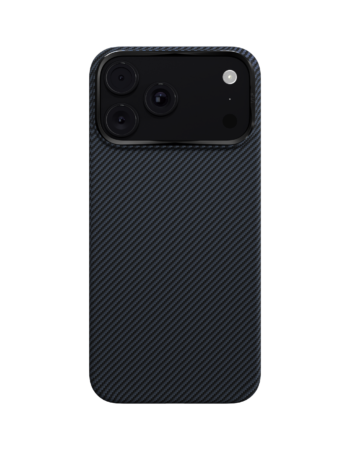 Чехол защитный VLP Kevlar Case с MagSafe для iPhone 18 Pro Max, синий