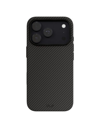 Чехол защитный VLP Kevlar Hybrid Case с MagSafe для iPhone 18 Pro, черный