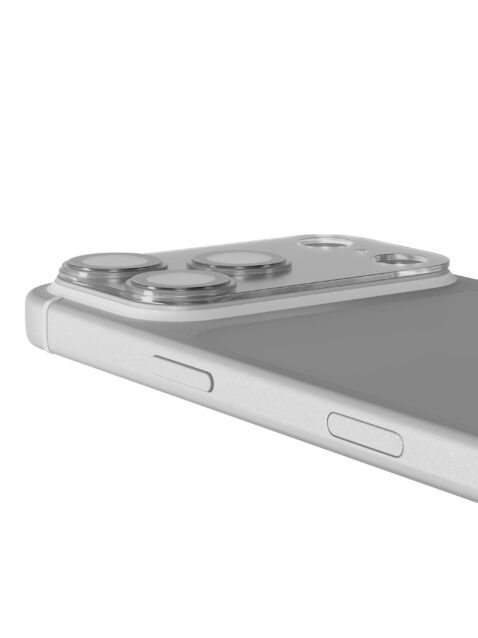 Стекло защитное VLP Lens Protector для камеры iPhone 18 Pro Max, с черной рамкой